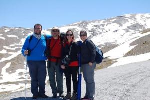 Miembros del equipo de investigación, en Sierra Nevada.