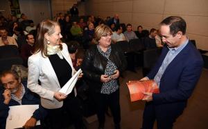 Reunión con representantes municipales. 