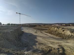 Obras para las futuras instalaciones IFMIF-DONES en el Parque de Escúzar. 