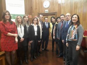 Algunos de los profesionales reunidos en Granada.