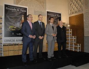 Presentación del certamen, en el Cuarto Real de Santo Domingo.