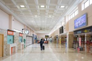 Interior del Aeropuerto de Granada-Jaén.