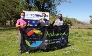 Presentación de la prueba en Sierra Nevada. 