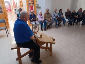 Demostración de trabajo del esparto.