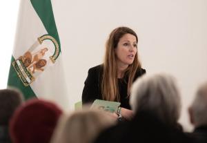 La alcaldesa de Caniles, Pilar Vázquez. 