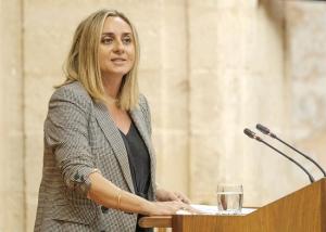 Marifrán Carazo en el Parlamento.