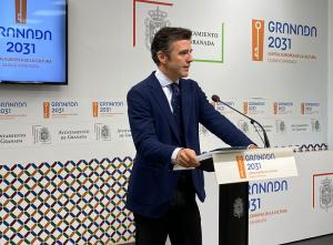 Jorge Saavedra, este miércoles en rueda de prensa.
