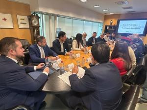 Reunión de la mesa de trabajo del tren Guadix-Baza-Lorca. 