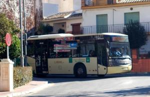 Autobús Monachil-Granada.