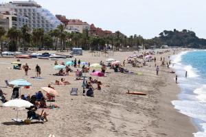 Playa de San Cristóbal el pasado fin de semana.