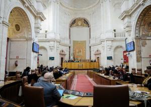 Sesión extraordinaria del pasado 21 de enero, en la que se abordó la evolución de la pandemia.