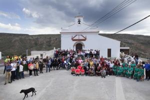 Imagen de los participantes del programa grabado en el Geoparque.