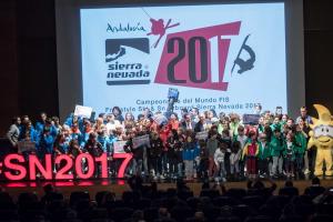 Gala del Deporte Blanco de Granada, en el Palacio de Congresos. 