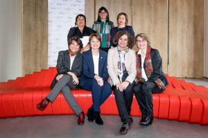 Seis rectoras, entre ellas Pilar Aranda, han participado en el encuentro organizado por la Fundación CYD.