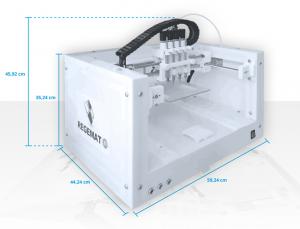 Bioimpresora 3D de la firma granadina Regemat3D.