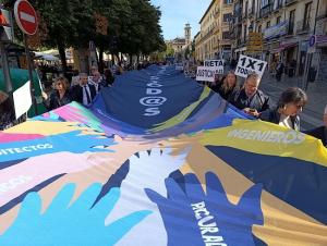Manifestación este viernes en Granada.