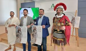 El delegado de Cultura y el alcalde de Salar, en la presentación de las jornadas. 