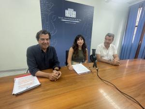 Rueda de prensa de presentación de la moción.