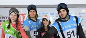 María Hidalgo, Josito Aragón, Queralt Castellet (ausente), y Aleix López (duda por una lesión), inscritos en el Campeonato de España.