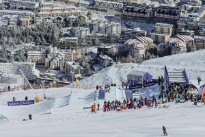 La estación durante la Copa del Mundo de Snowboard el pasado fin de semana.