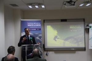 Jesús Ibáñez, en la presentación de la temporada en Madrid.