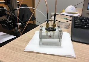 Prototipo de laboratorio del biosensor de grafeno ya disponible.