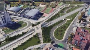 Recreación del proyecto del corredor verde.