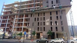 Viviendas en construcción en el Campus de la Salud, la zona más cara para alquilar en Granada.