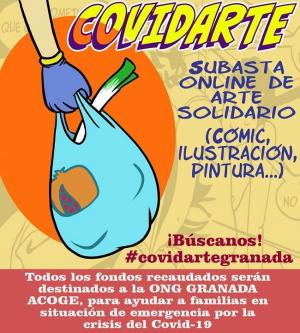 Cartel de la iniciativa solidaria.