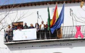 Representantes de municipios alpujarreños, en el Ayuntamiento de la Taha.