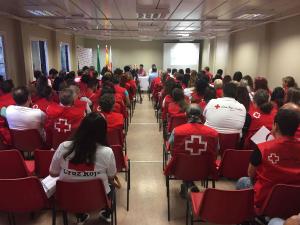 Un momento del encuentro provincial de Cruz Roja.