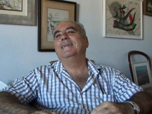 Miguel Girela Reyes, en su casa.