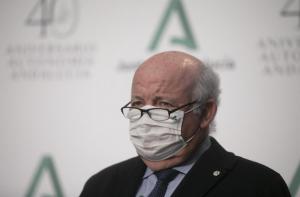 Jesús Aguirre, en rueda de prensa el pasado martes.