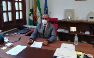 Salustiano Ureña, alcalde de Albolote. 