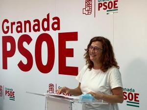 María Arnedo, vicesecretaria general del PSOE de la capital, en una imagen de archivo.