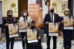 Presentación de la campaña municipal 'Ni un paso atrás'.