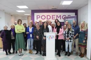 Ganadores y ganadoras de las primarias de Podemos con Alejandra Durán.
