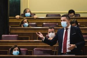 Carlos Rojas, en una intervención en el Congreso.