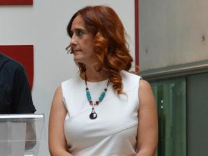 Carmen Capilla, concejal de IU en Pinos Puentes y diputada provincial.