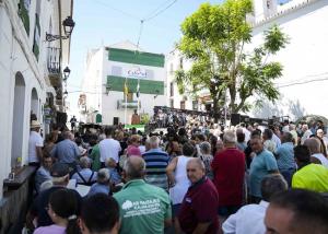 Acto celebrado por el Parlamento en Casares, en el 140 aniversario del nacimiento de Blas Infante. 