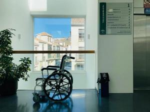 Centro de salud en la capital. 