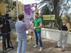 Fernández, en una comparecencia en Motril.