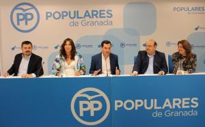 Moreno ha presidido en Granada el Comité Ejecutivo Autonómico del PP.