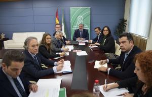 Primera reunión de coordinación del equipo de delegados de la Junta.