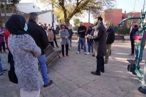 Francisco Cuenca, este martes, en Casería de Montijo.