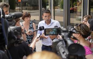 Cuenca, este martes, en el Palacio de Congresos.