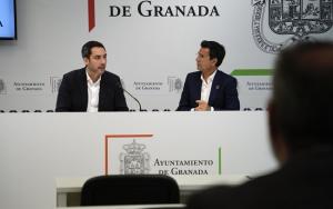 Francisco Cuenca y Eduardo Castillo en rueda de prensa.