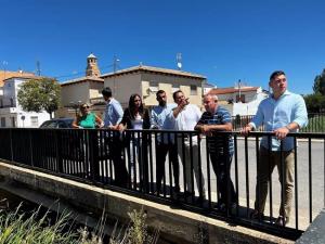 Visita de la Diputación de Granada a Guadahortuna.
