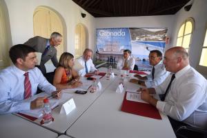 Reunión de los presidentes de diputaciones socialistas andaluzas.