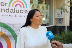Alejandra Durán, candidata de Por Andalucía.